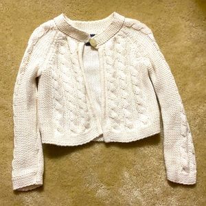 Little Girls Baby Gap Crop Sweater